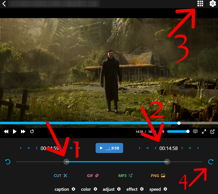 How to harcore a video sub